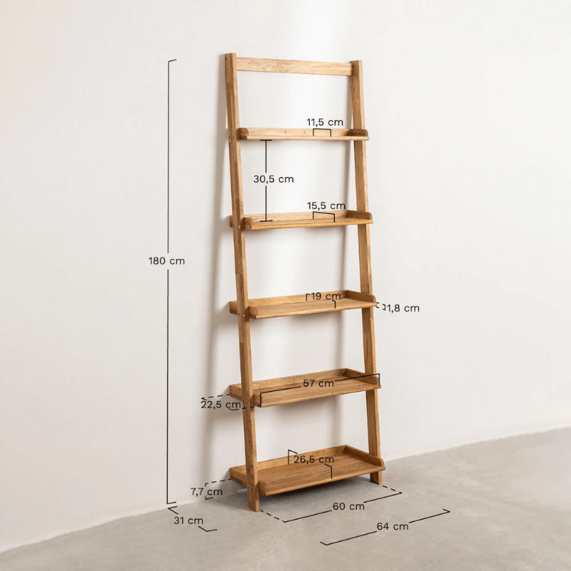 RusticGinger™ Leaning Shelf