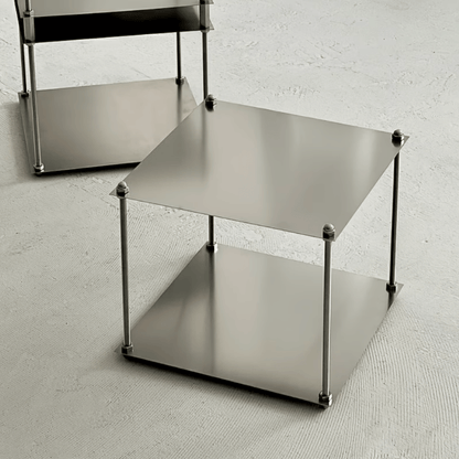 Industrial Stainless Steel Coffee Table